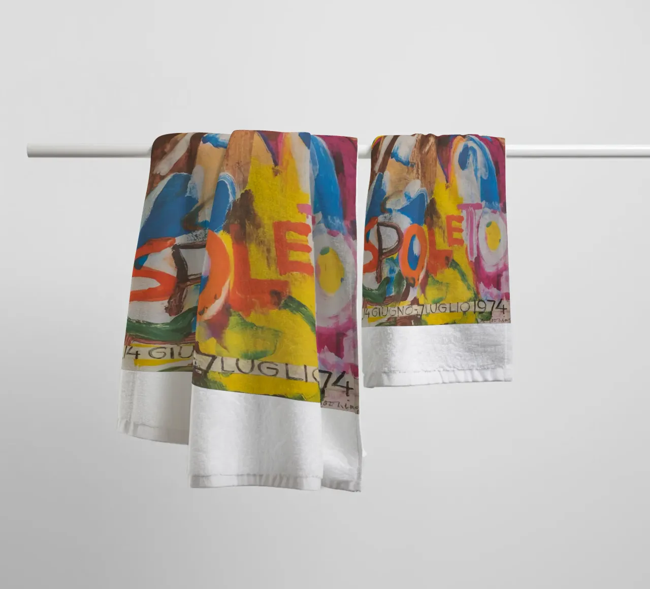 Willem De Kooning 1974 towel by Family ARTWORK