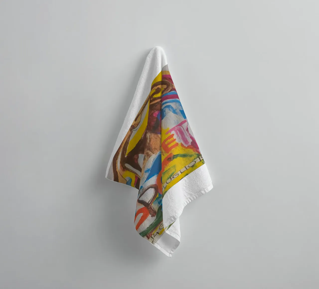 Willem De Kooning 1974 towel by Family ARTWORK