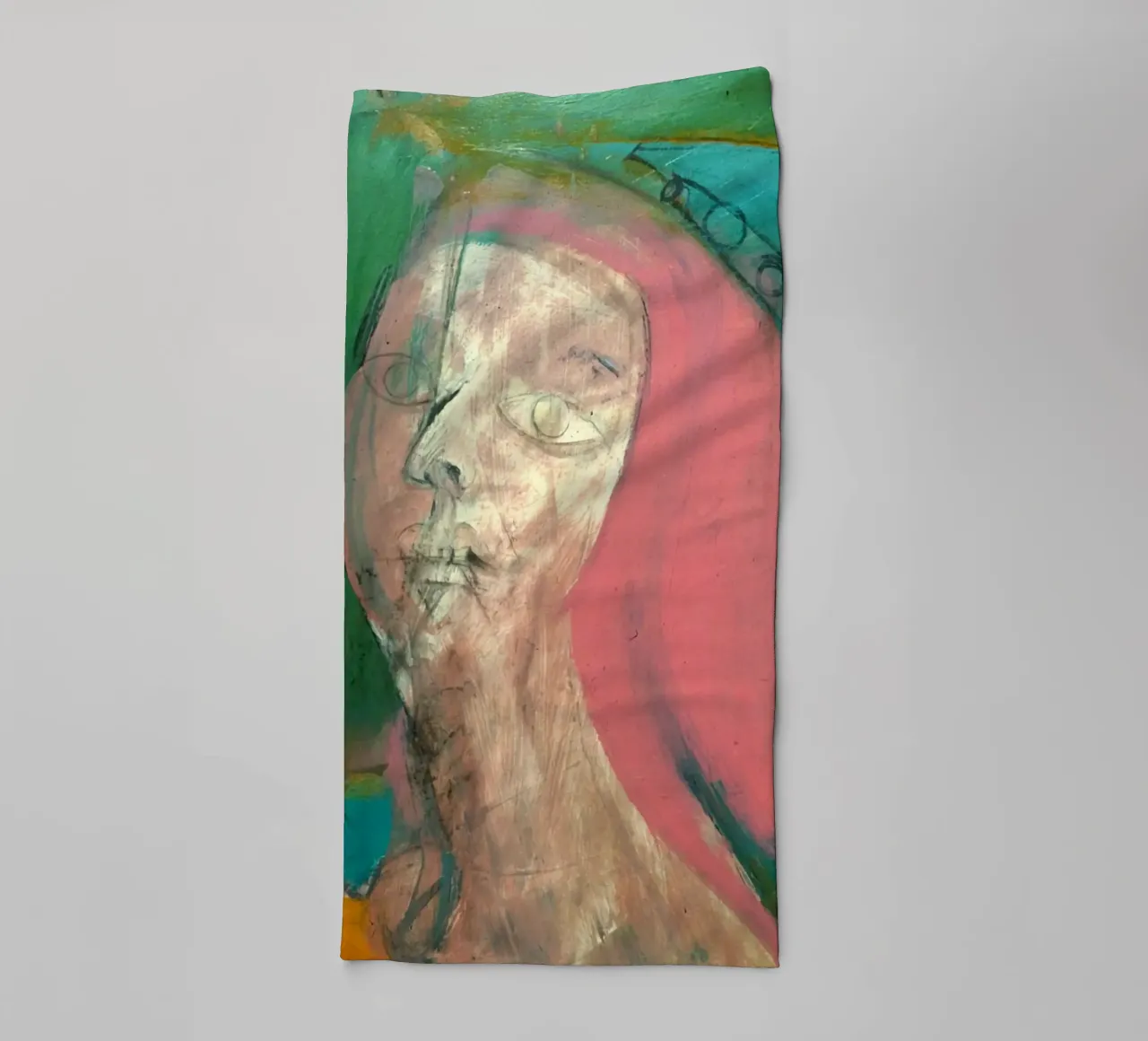 Willem De Kooning Donna Biara asciugamano da bagno da Family ARTWORK