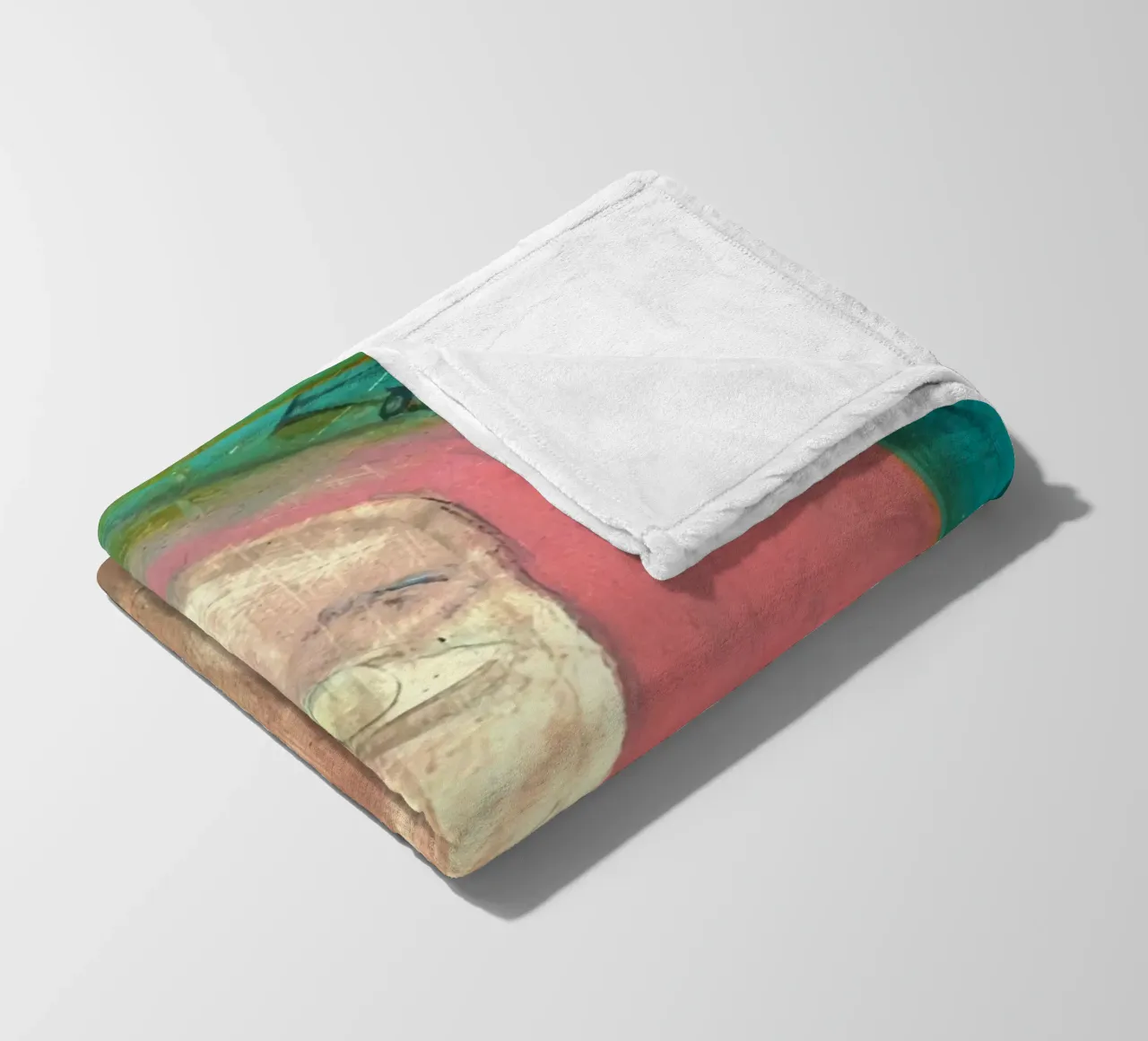 Willem De Kooning Donna Biara coperta in pile da Family ARTWORK