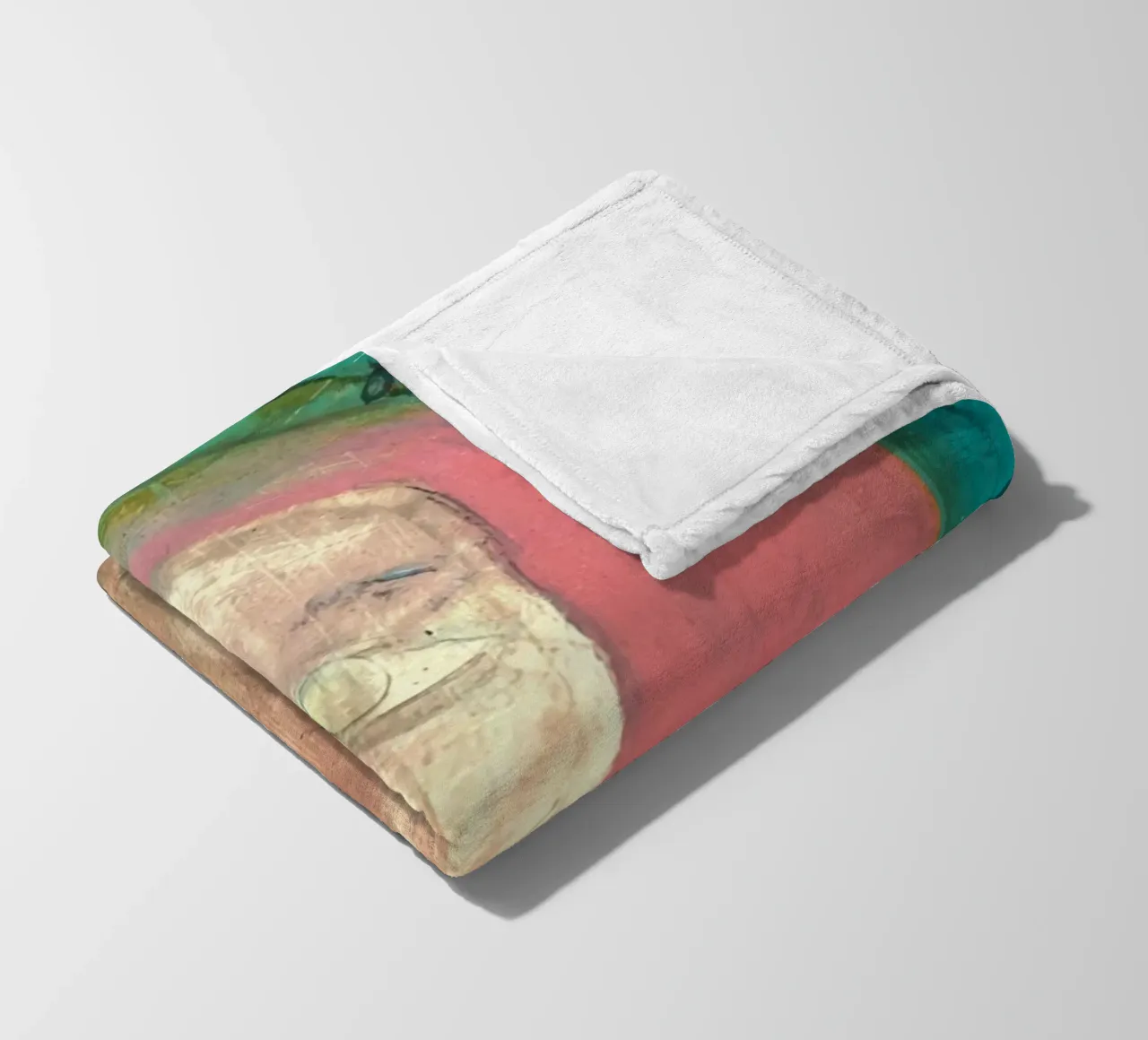 Willem De Kooning Donna Biara coperta in pile da Family ARTWORK
