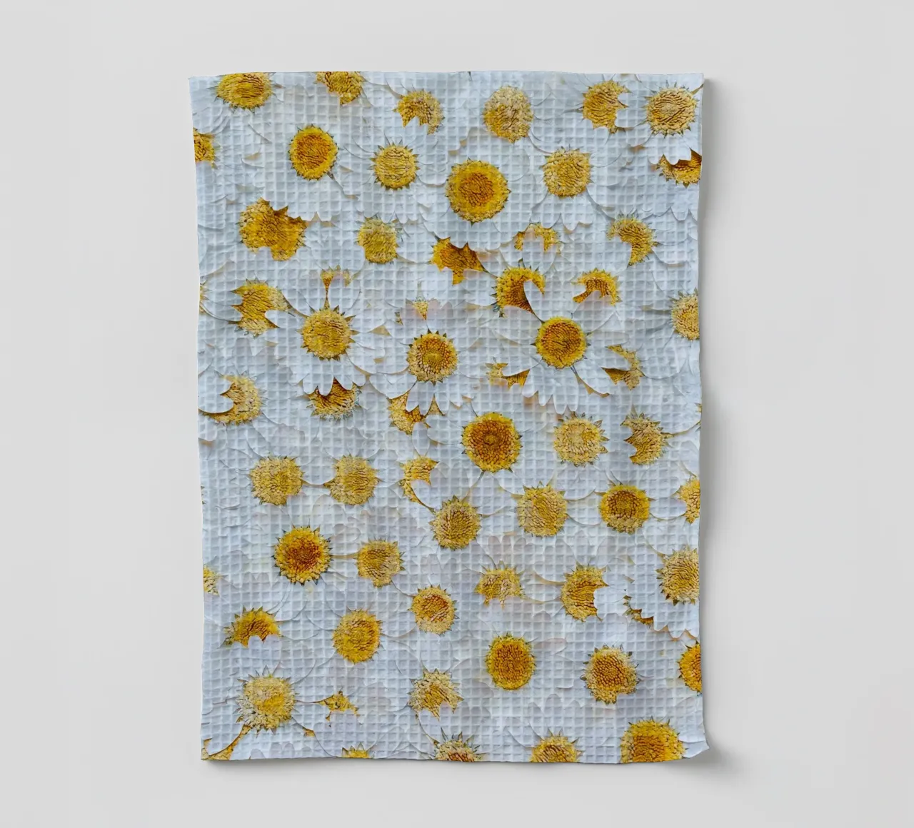 margherite fiori canovaccio da cucina da Earthly Visions