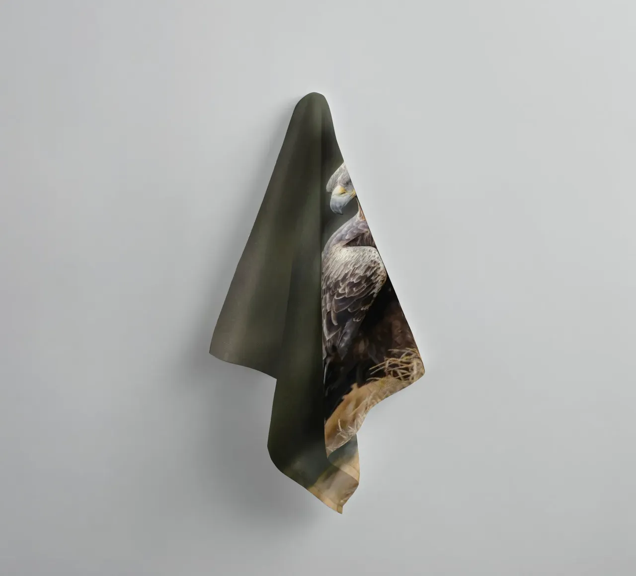 eagle bird towel by Earthly Visions
