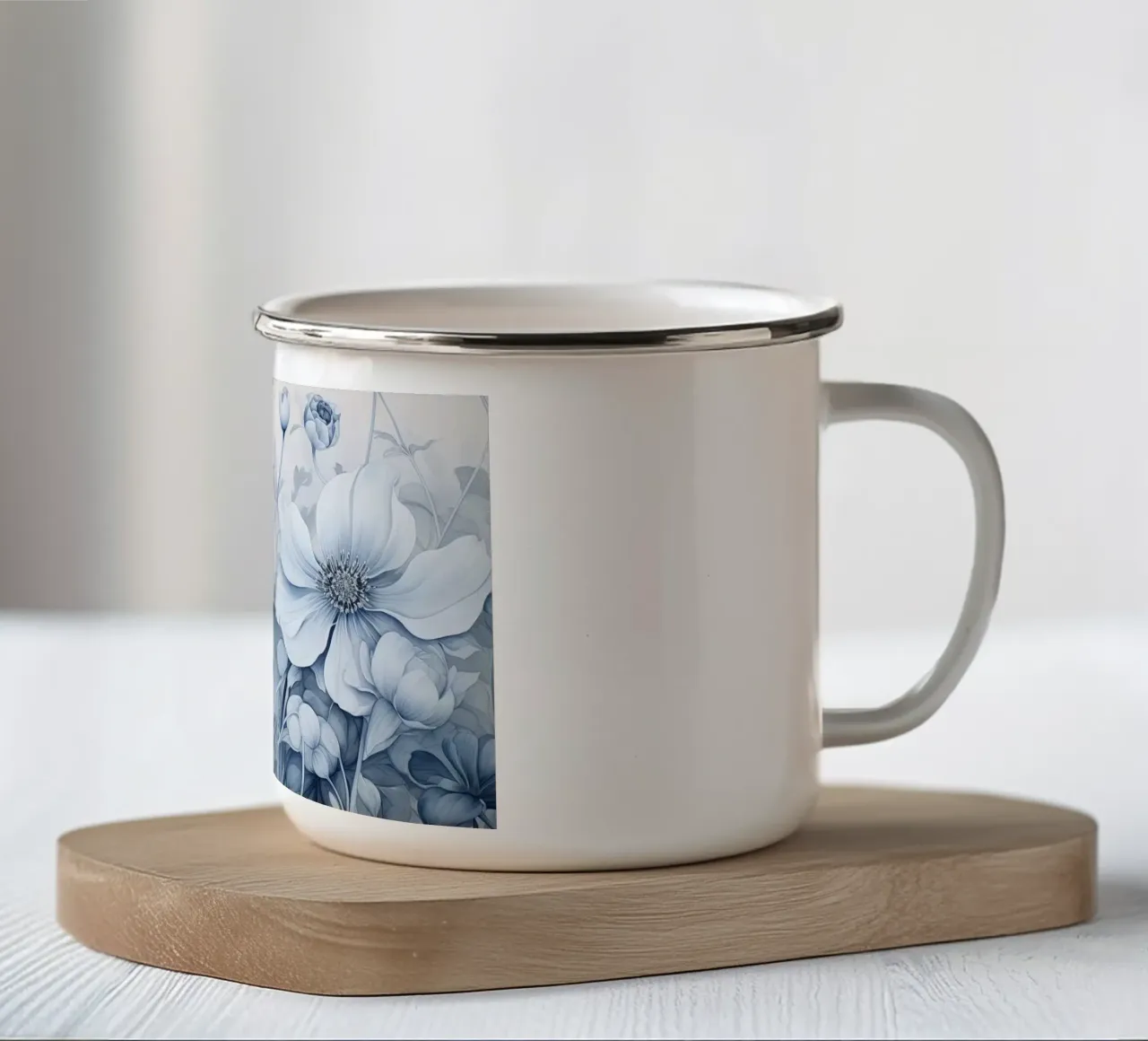 Arte da parete di Imagine tazza in smalto da Imagine