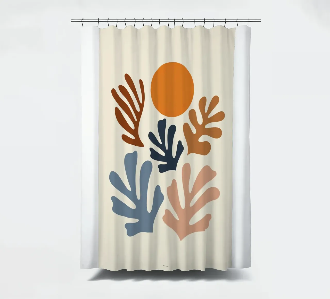 piante e sole tenda da doccia da sazkia art