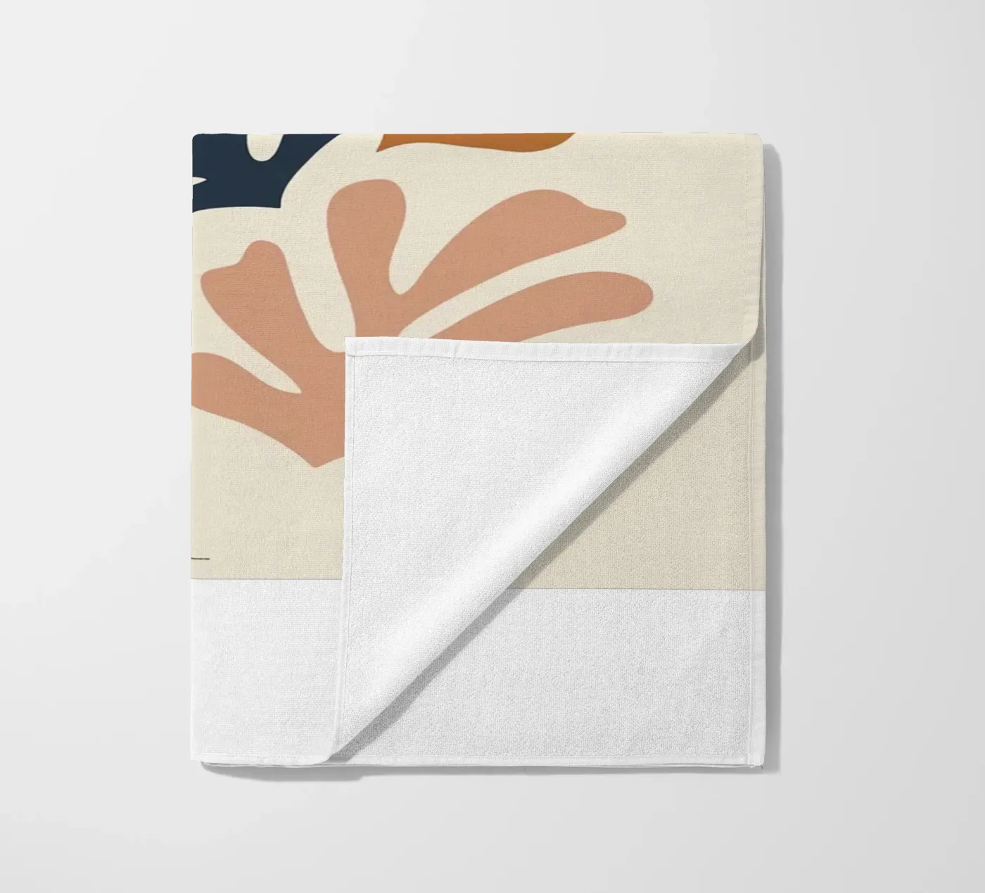 plants and sun serviette de plage de sazkia art
