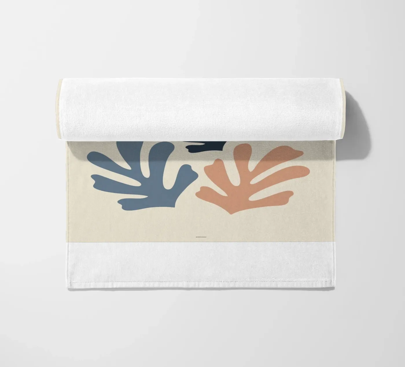 plants and sun serviette de plage de sazkia art