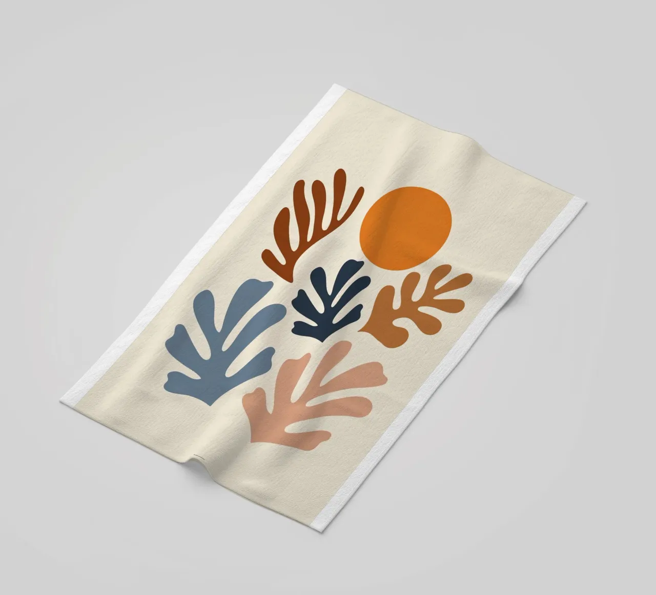 piante e sole telo mare da sazkia art