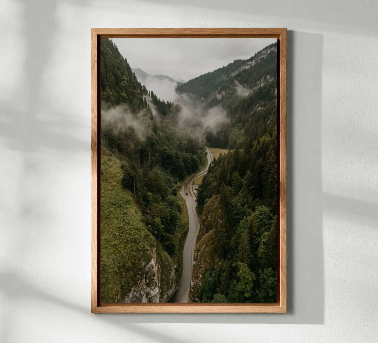 Forest Pulse tela con Cornice a cassetta da Lena Stamm