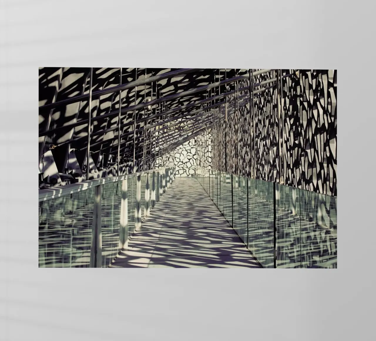 Mucem pellicola backlit da Michael Belhadi