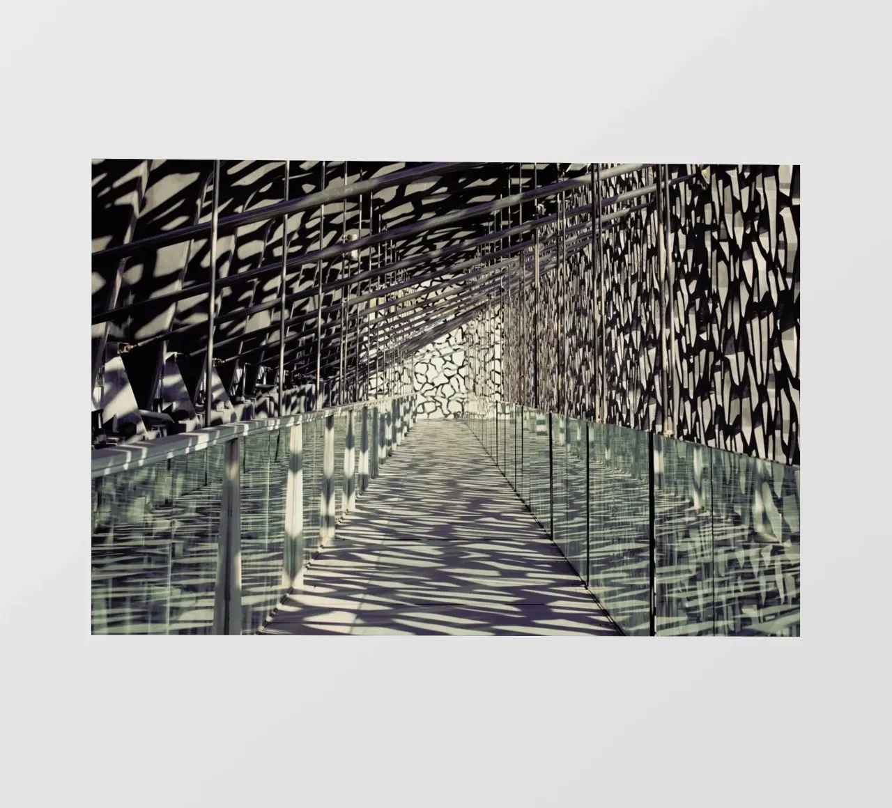 Mucem pellicola backlit da Michael Belhadi