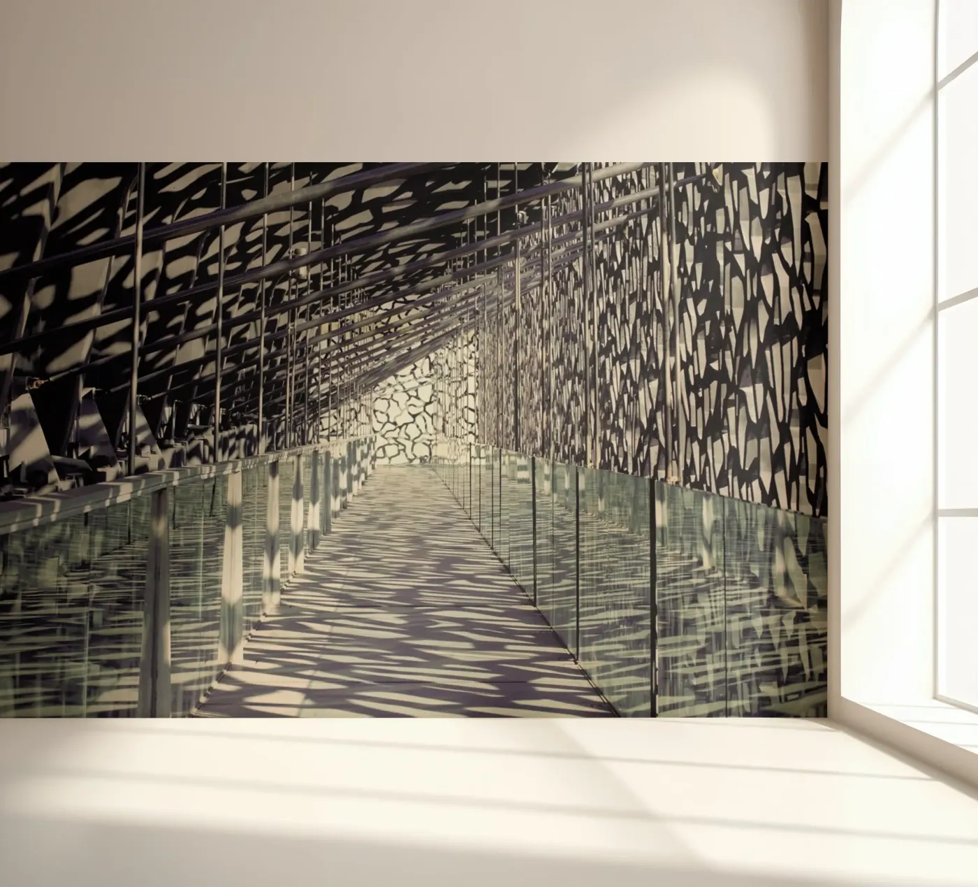 Mucem fotobehang van Michael Belhadi