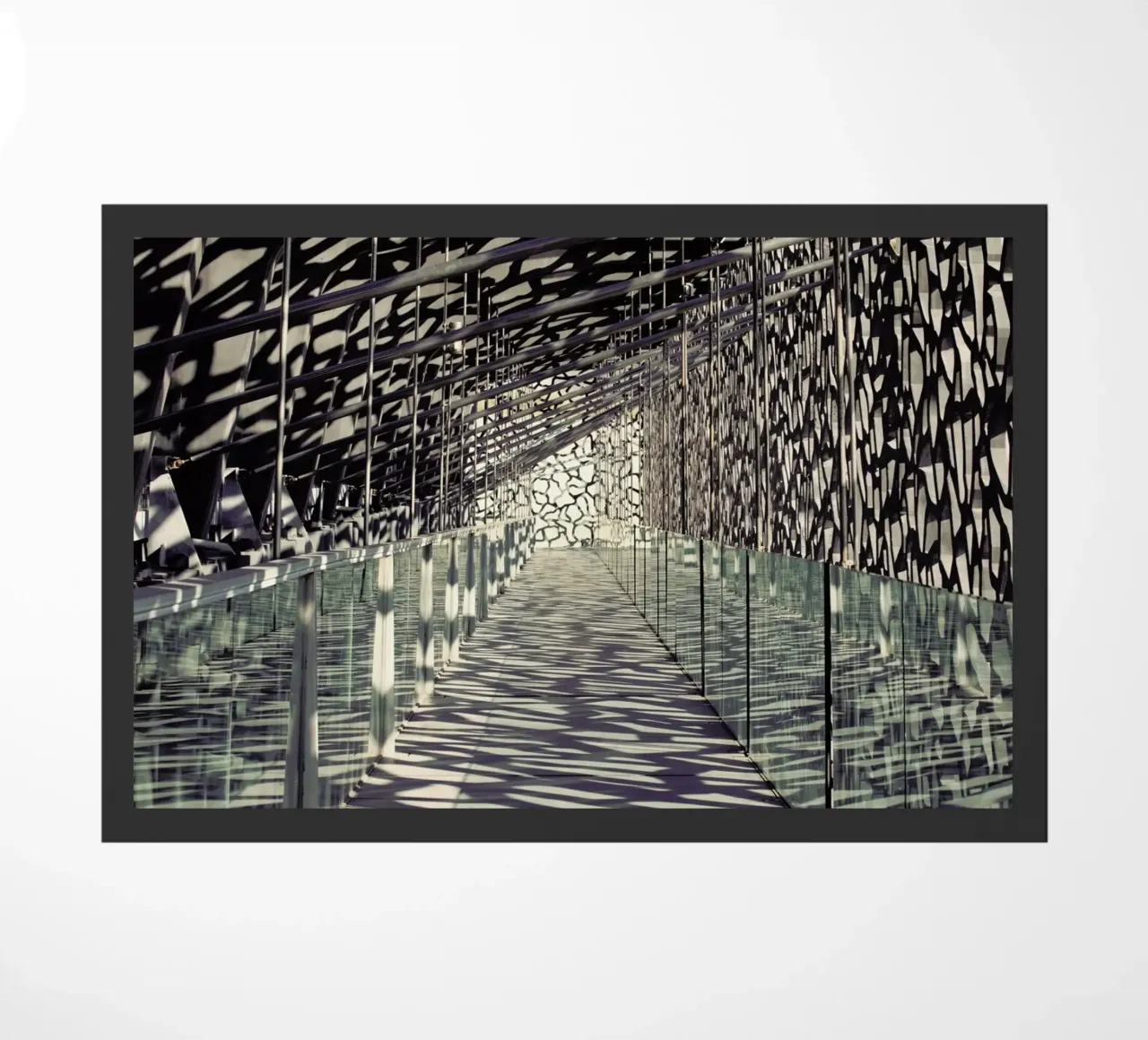 Mucem doormat by Michael Belhadi