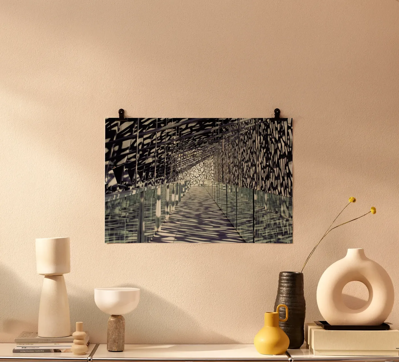 Mucem Poster von Michael Belhadi