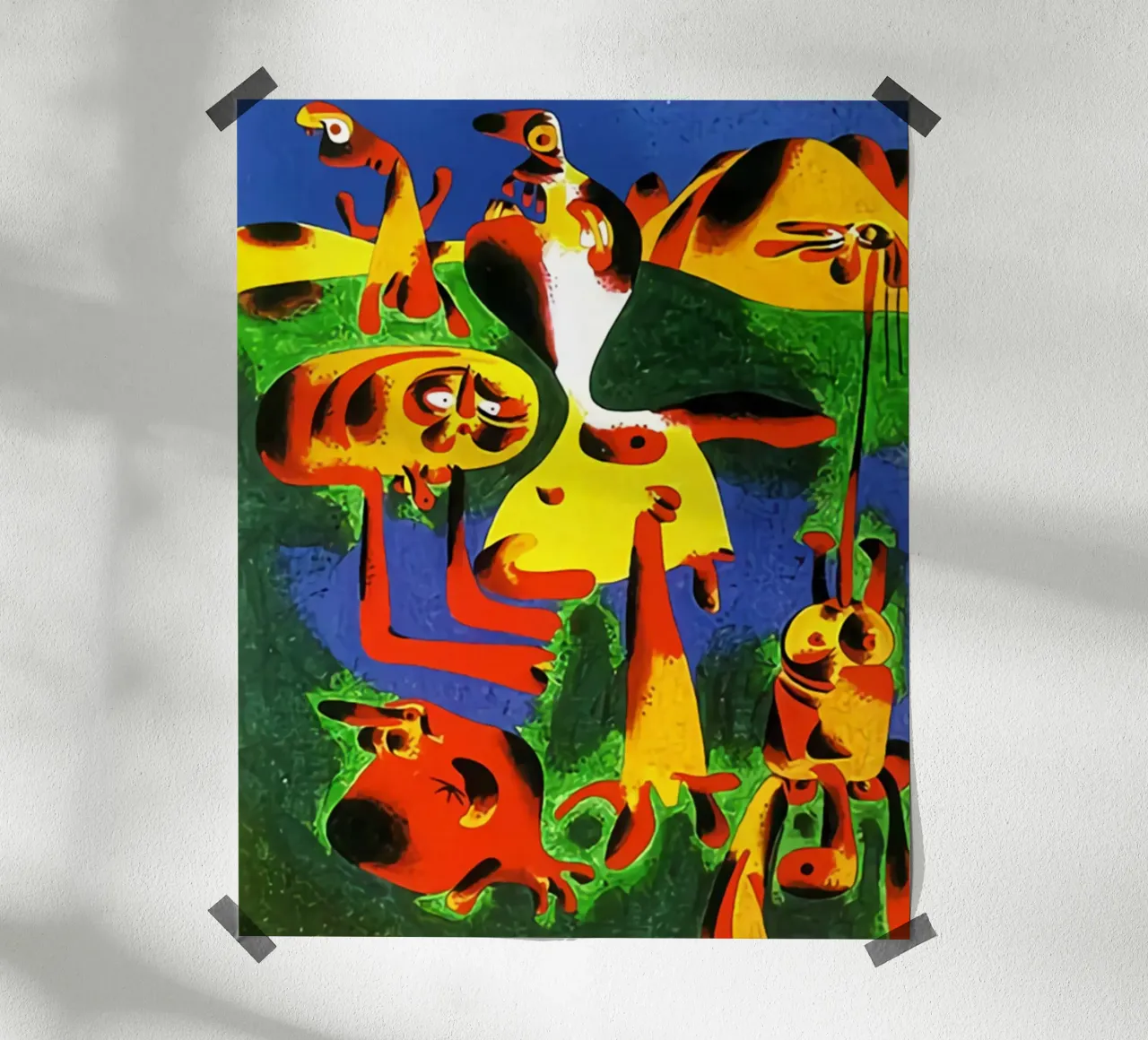 Joan Miró Animali poster da The Bakulans
