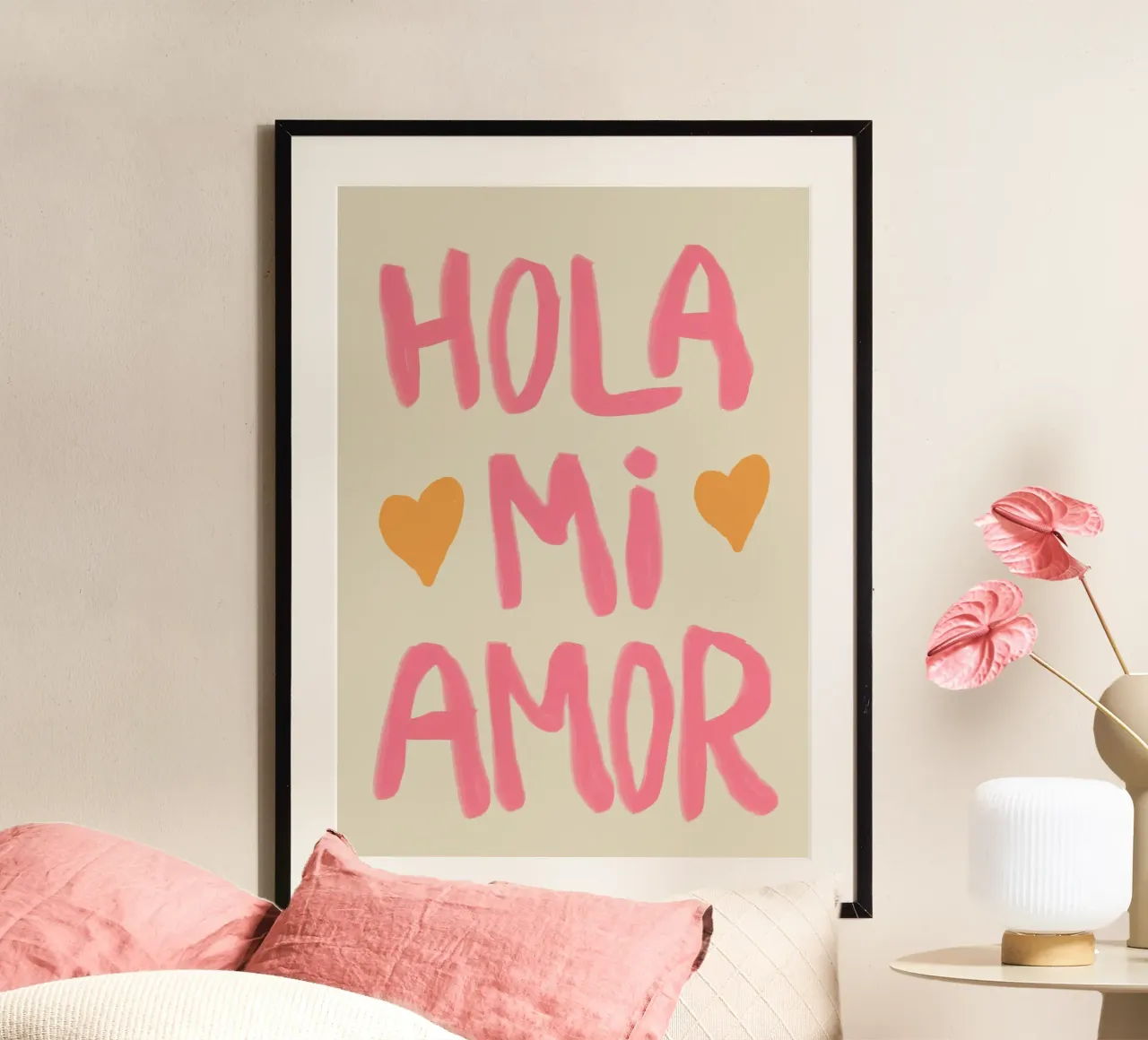 Hola Mi Amor carta hahnemühle da Attaboy Dsgn