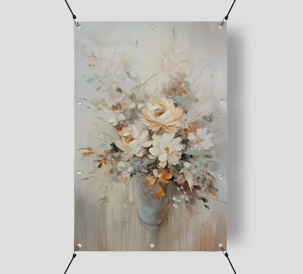 Natura morta di fiori telo in pvc da Imagine