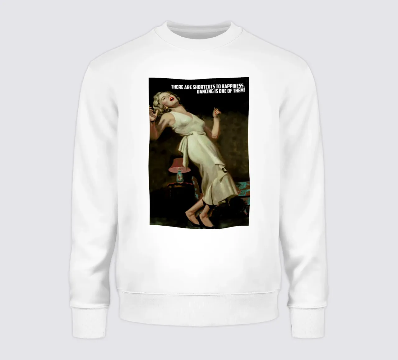 There Are Shortcuts sweatshirt by Gallery Print and Art Limited
