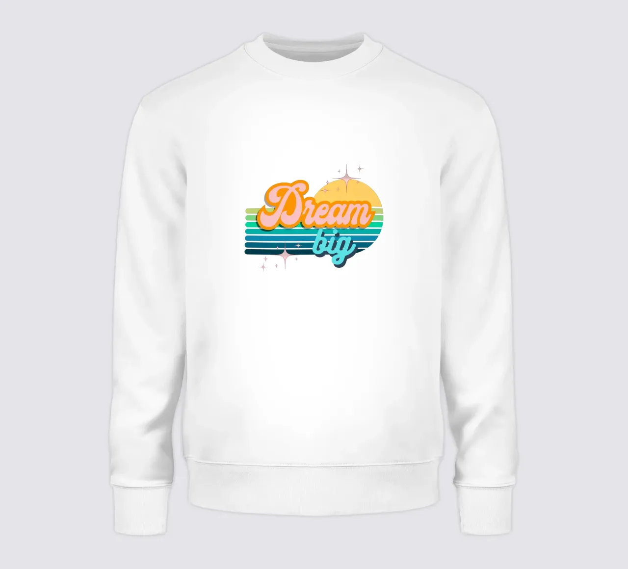 dream big retro felpa da fummelhummel