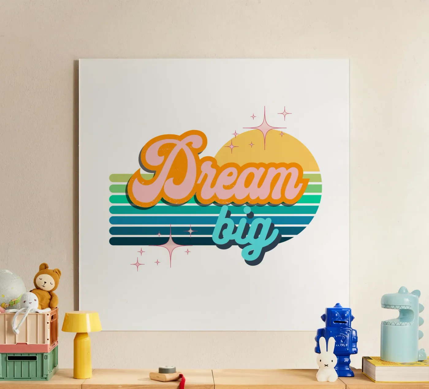 dream big retro plexiglass da fummelhummel