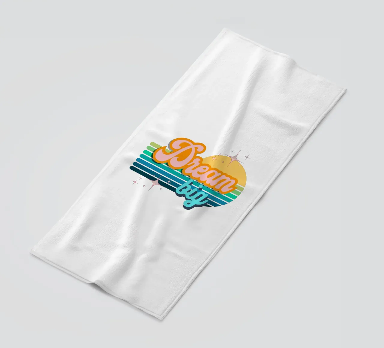 dream big retro telo mare da fummelhummel