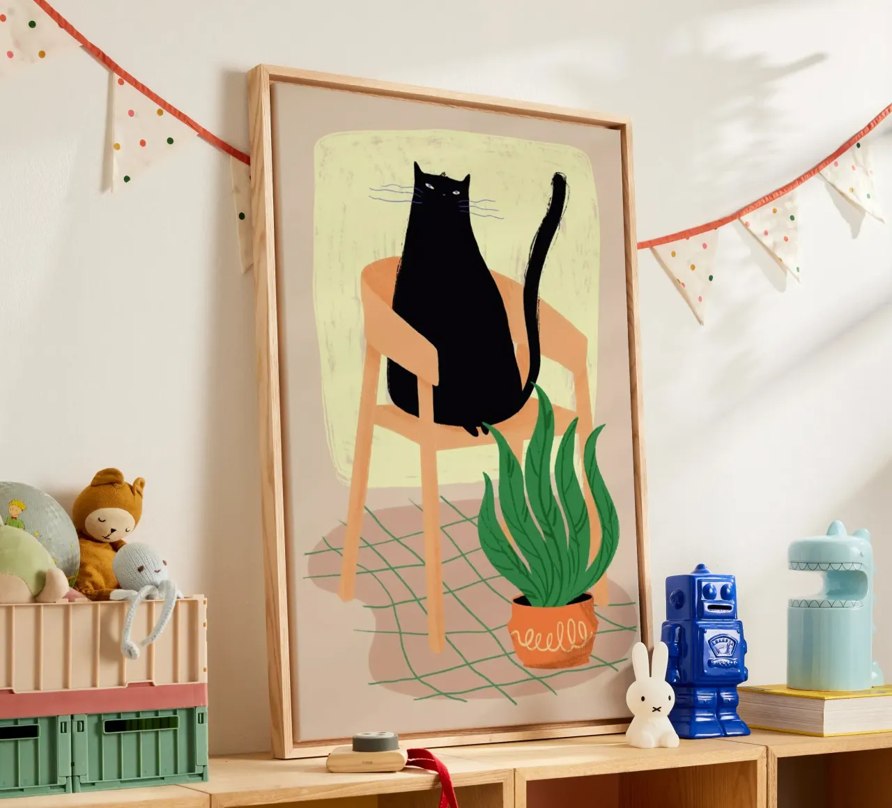 So fur so good tela con Cornice a cassetta da Pure