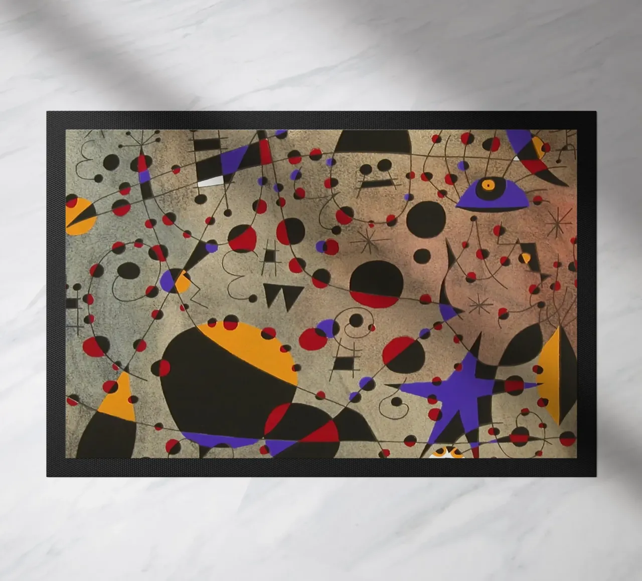 Joan Miró Arte speciale zerbino da The Bakulans