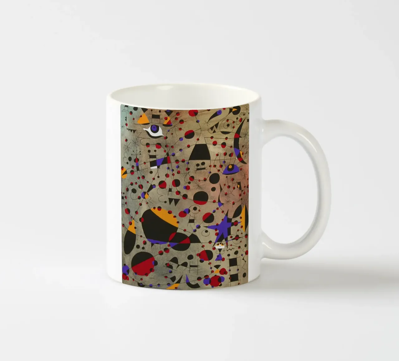 Joan Miró Special Art ceramic mug by The Bakulans