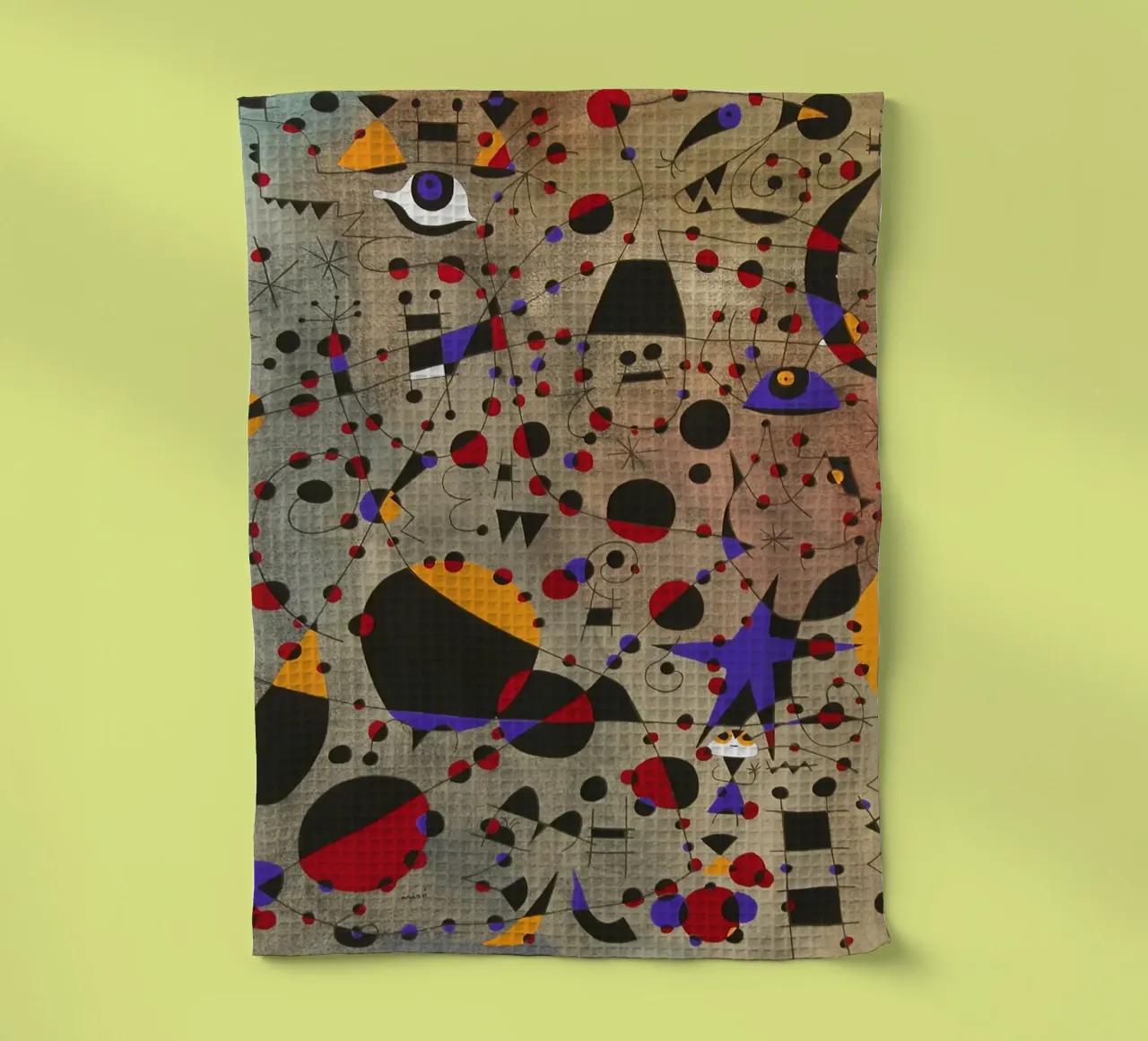 Joan Miró Special Art tea towel by The Bakulans