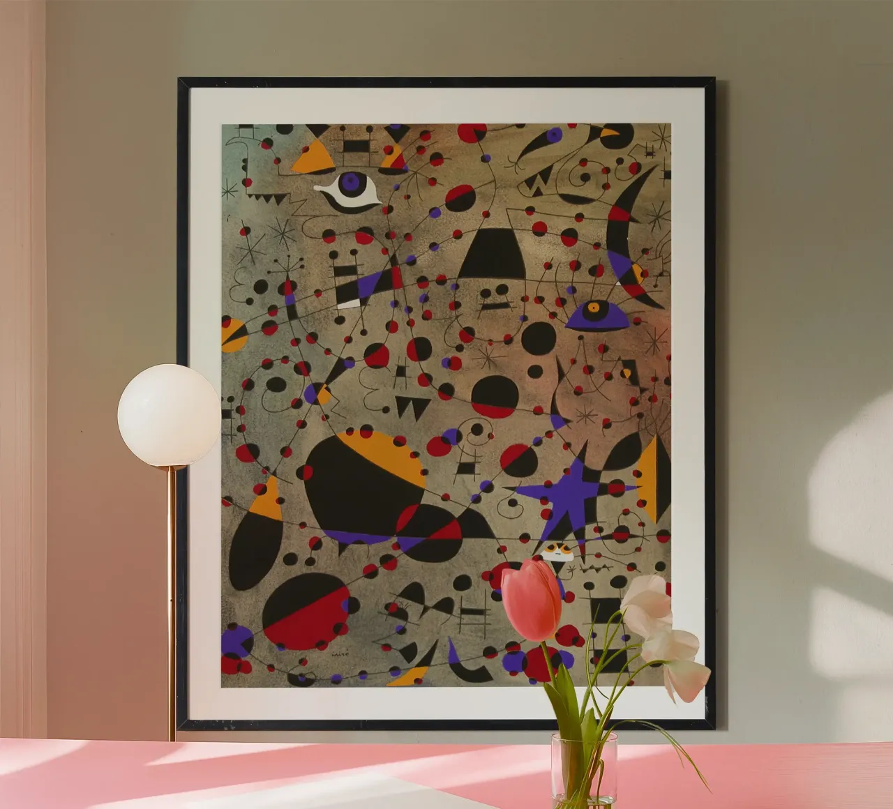 Joan Miró Arte speciale poster da The Bakulans