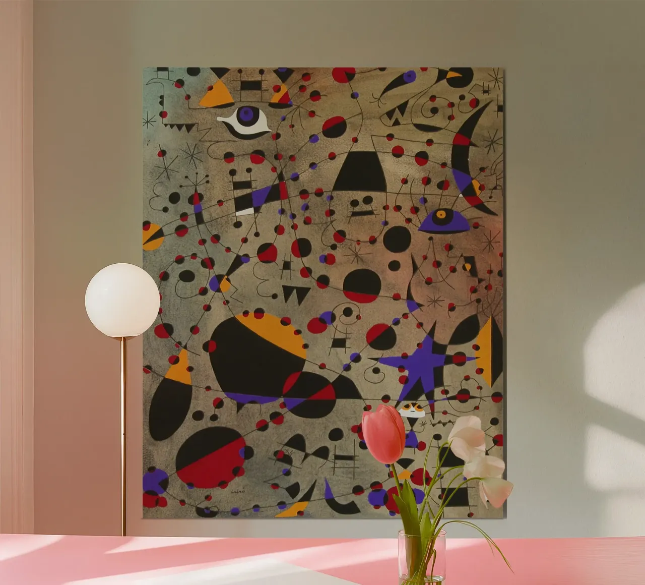 Joan Miró Arte speciale poster da The Bakulans
