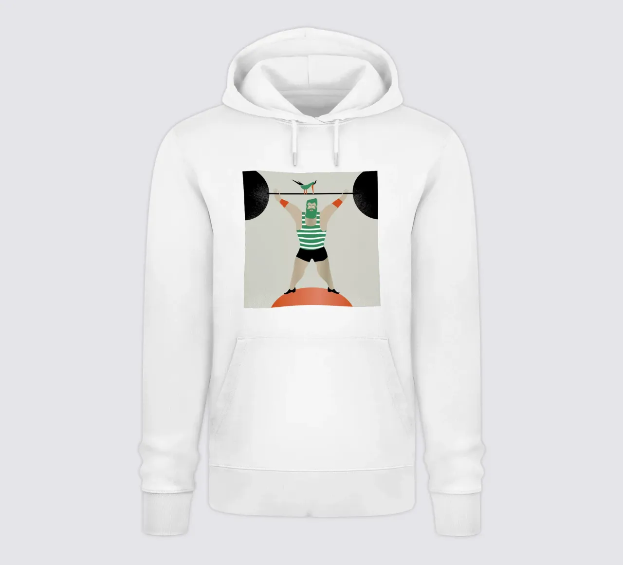 The Strength of the Unknown felpa con cappuccio da Francesco Zorzi