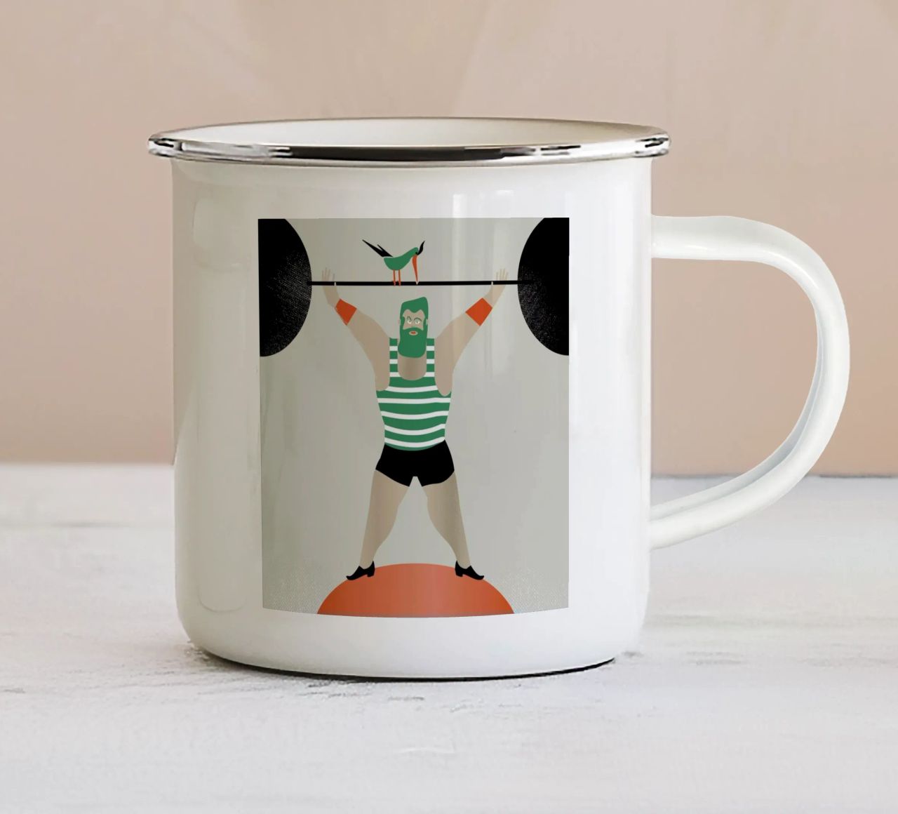 The Strength of the Unknown tazza in smalto da Francesco Zorzi