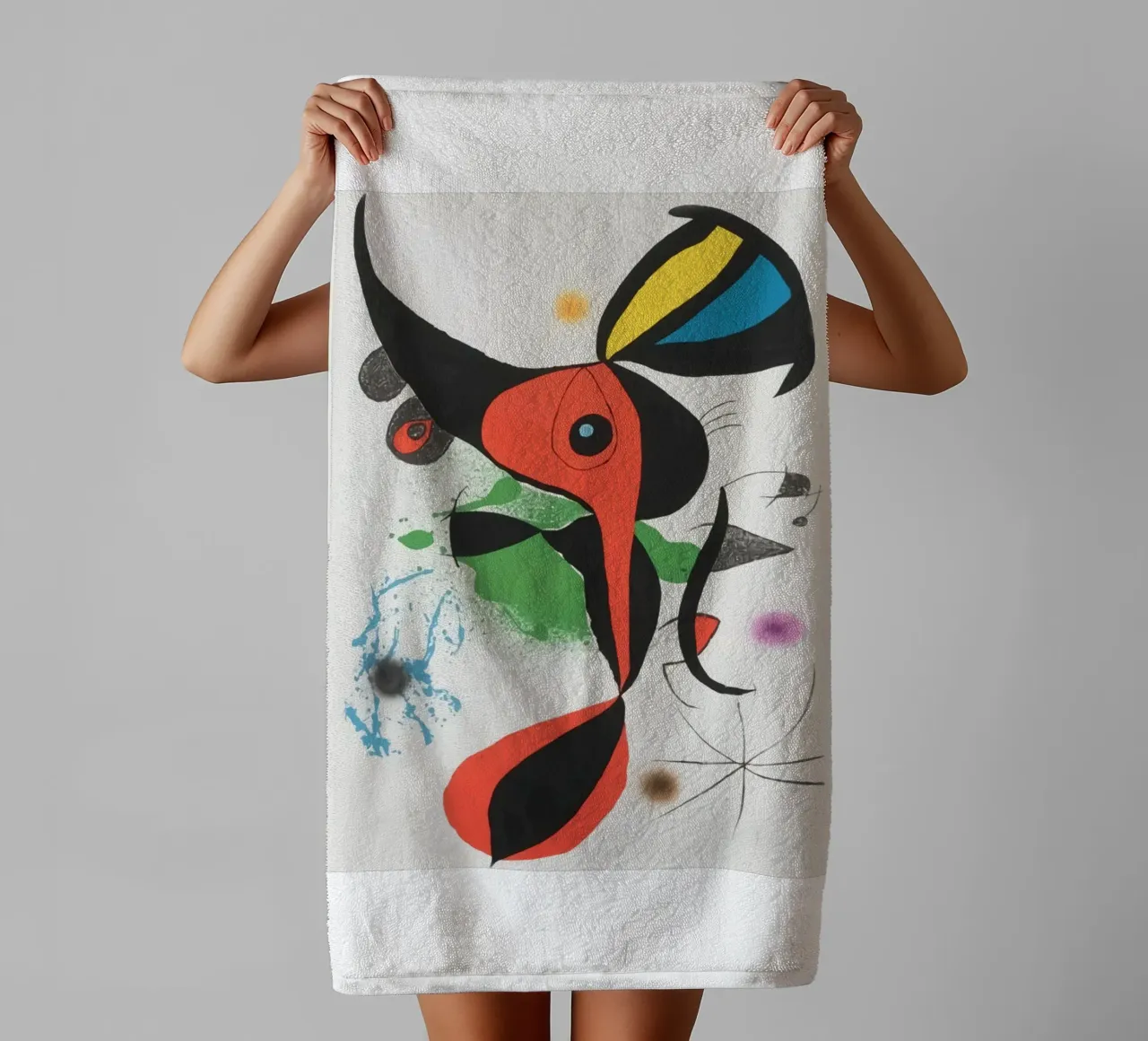 Joan Miró Beautiful towel by The Bakulans