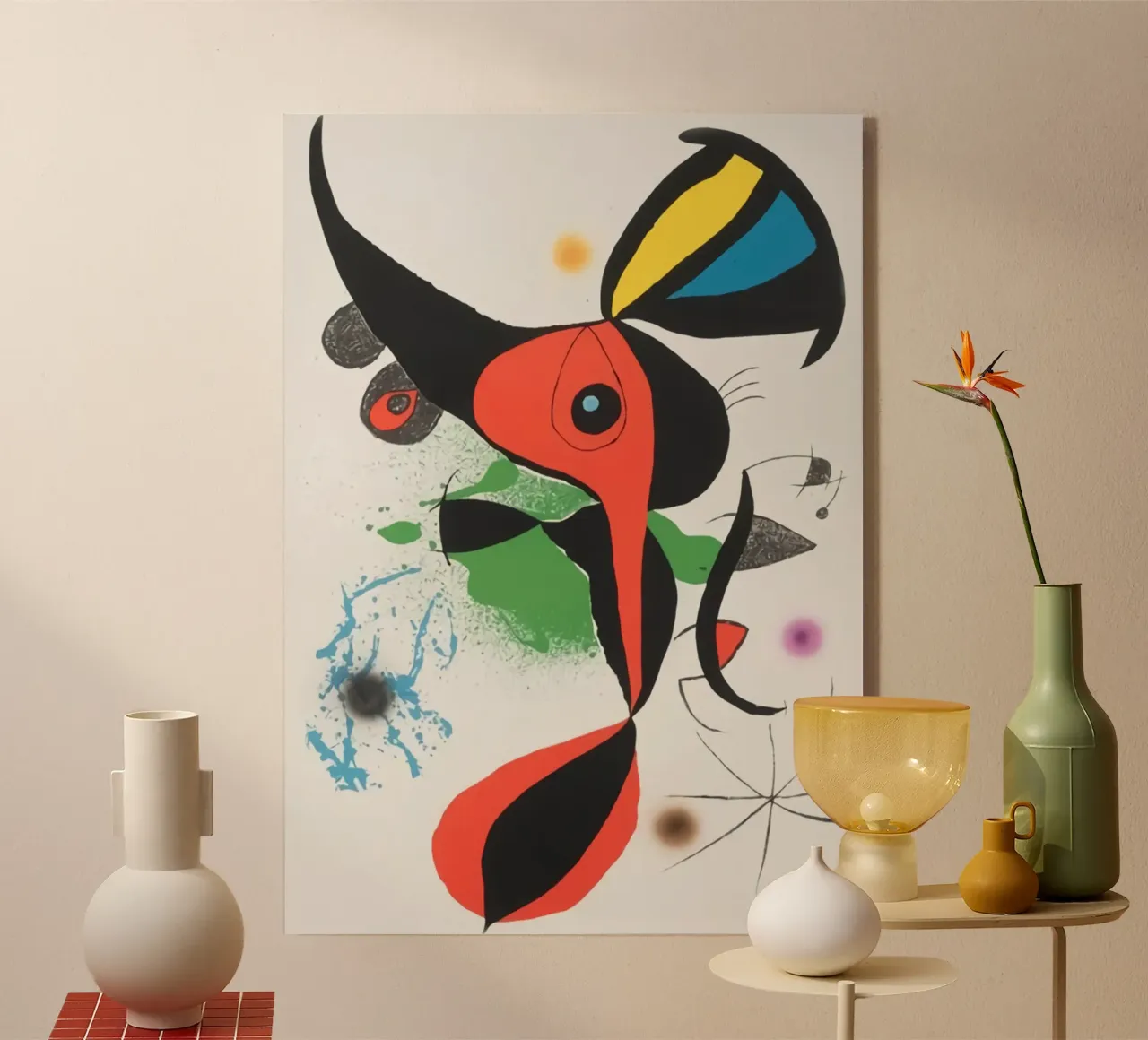 Joan Miró Belle plexiglas de The Bakulans