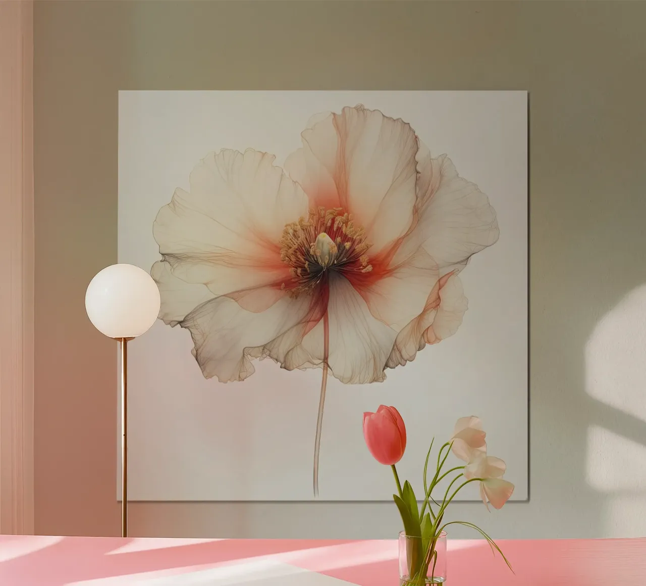 Arte da parete di Imagine poster con telaio in alluminio da Imagine