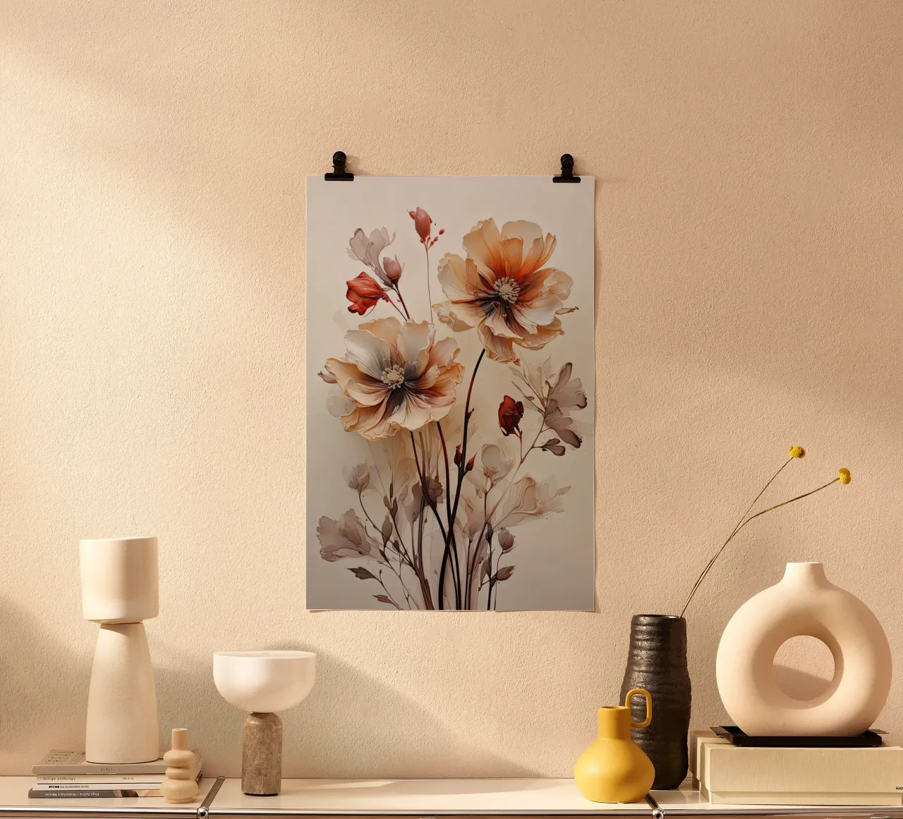 Natura morta di fiori poster da Imagine
