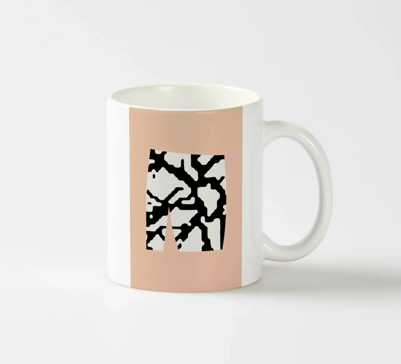 Marble Run ceramic mug by Jack Webster