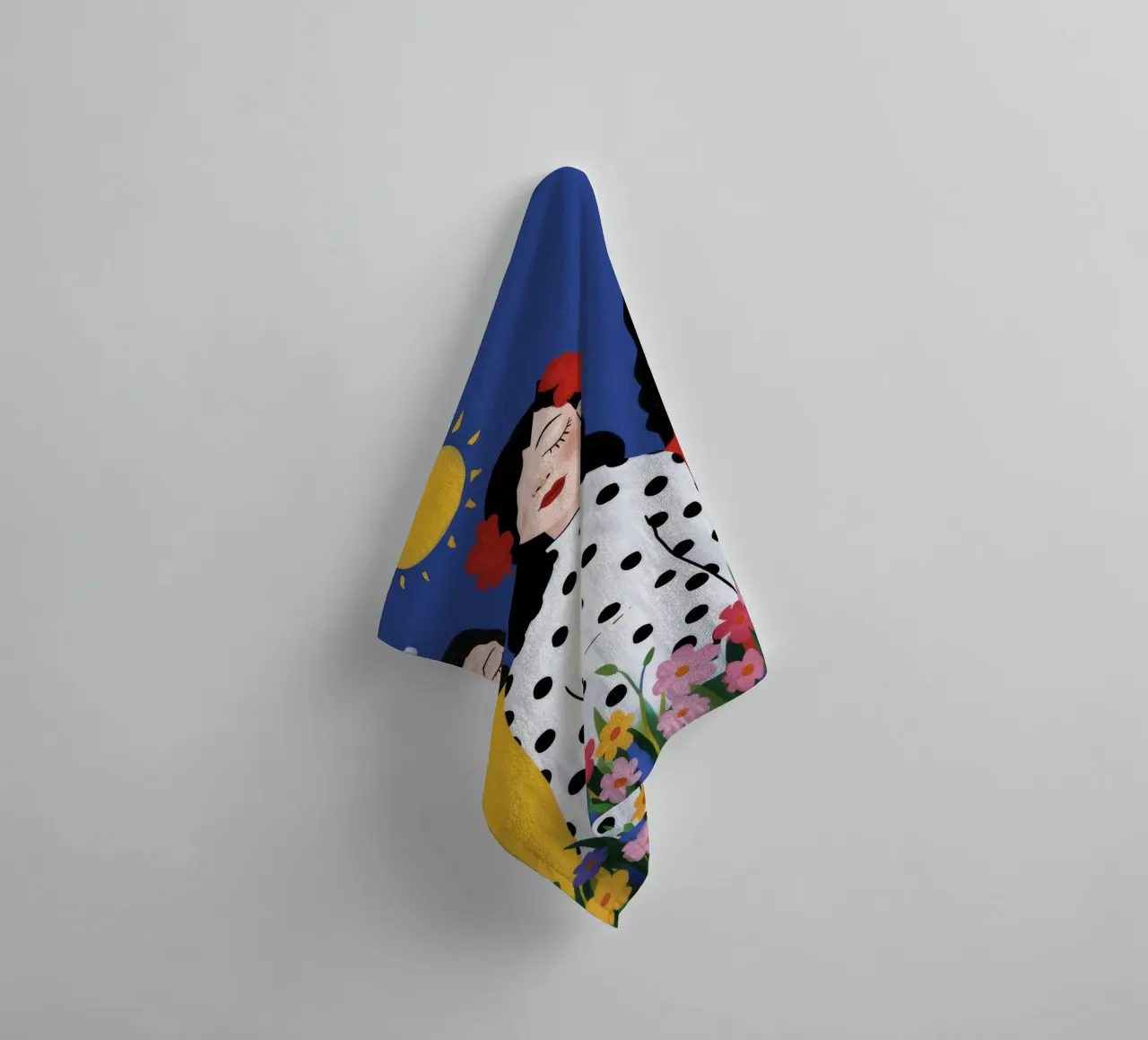 Amicizia a pois asciugamano da bagno da Peak Delusion