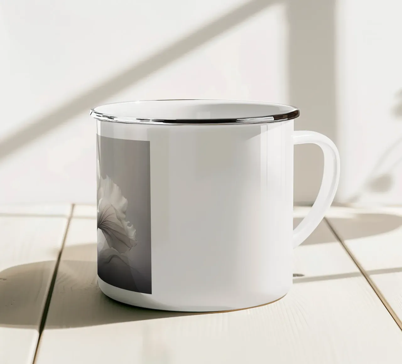 Arte da parete di Imagine tazza in smalto da Imagine