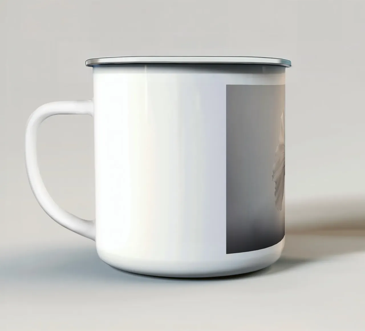 Arte da parete di Imagine tazza in smalto da Imagine