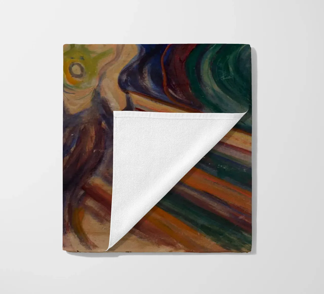 Edvard Munch El grito (L'urlo) telo mare da 50 masterpieces