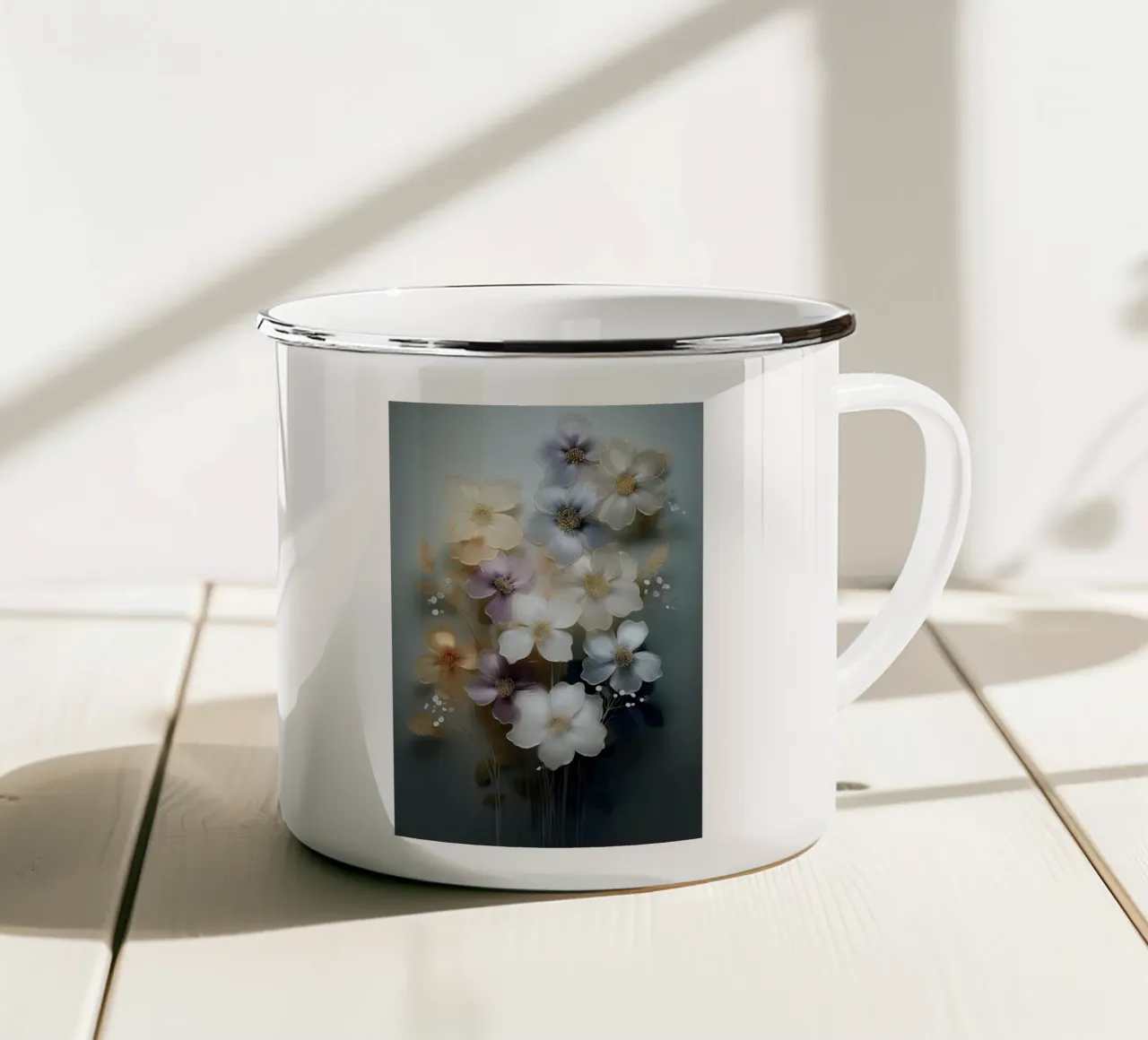 Arte da parete di Imagine tazza in smalto da Imagine