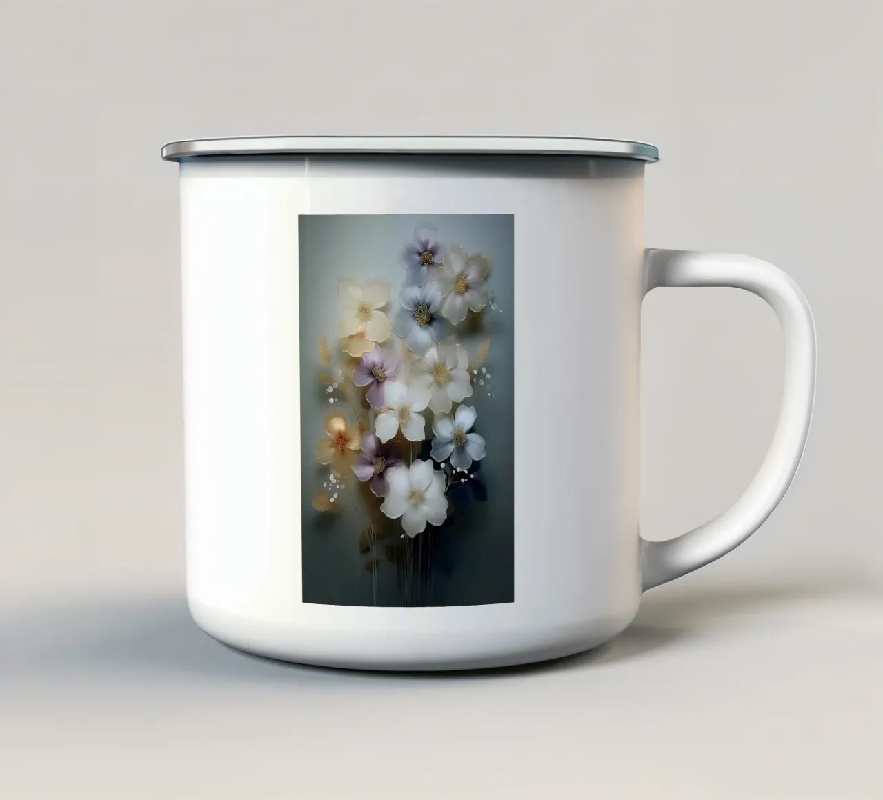 Arte da parete di Imagine tazza in smalto da Imagine