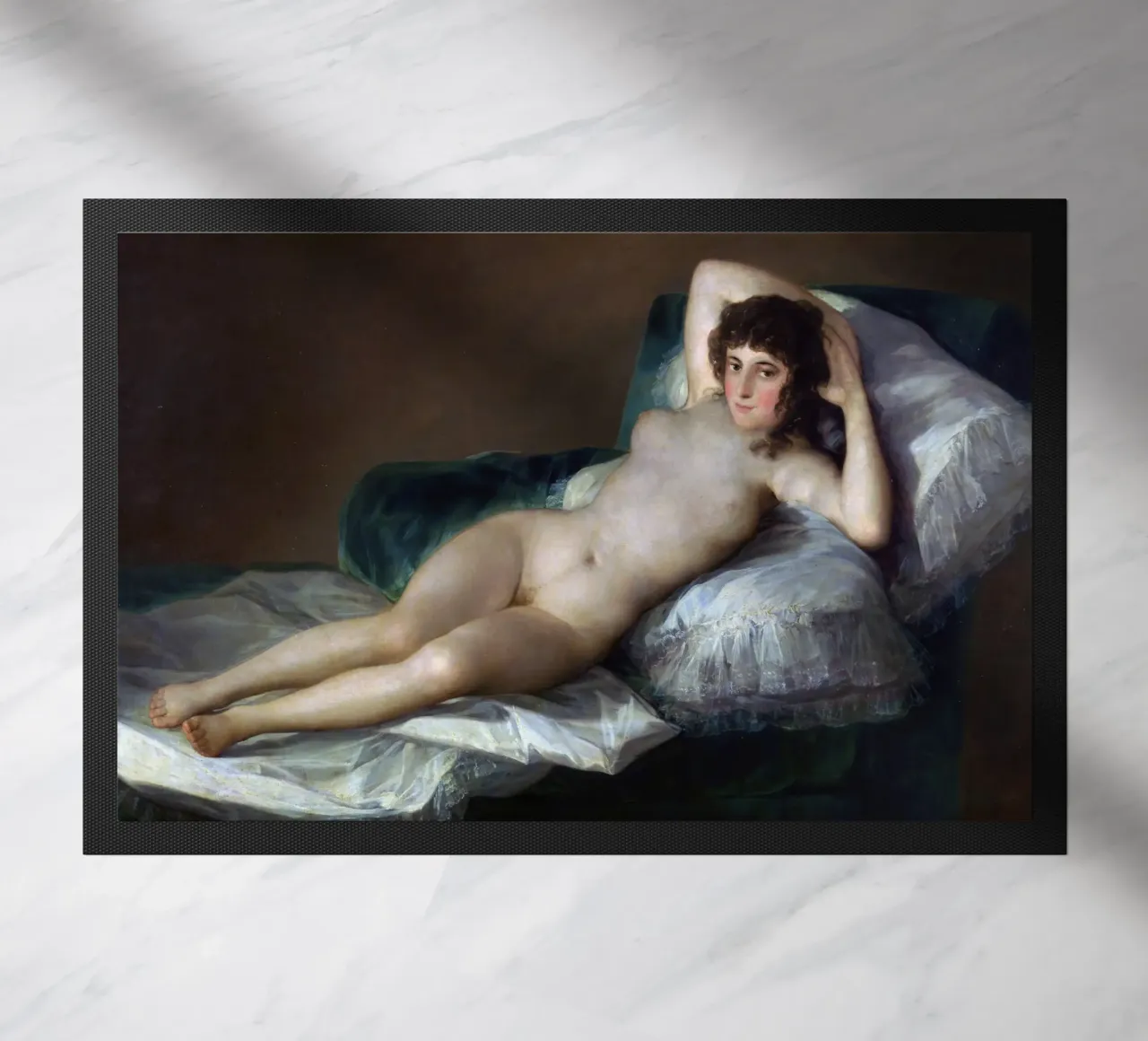 Francisco de Goya La Maja nuda zerbino da 50 masterpieces