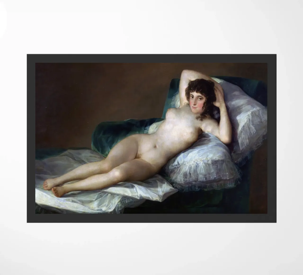 Francisco de Goya La Maja nuda zerbino da 50 masterpieces