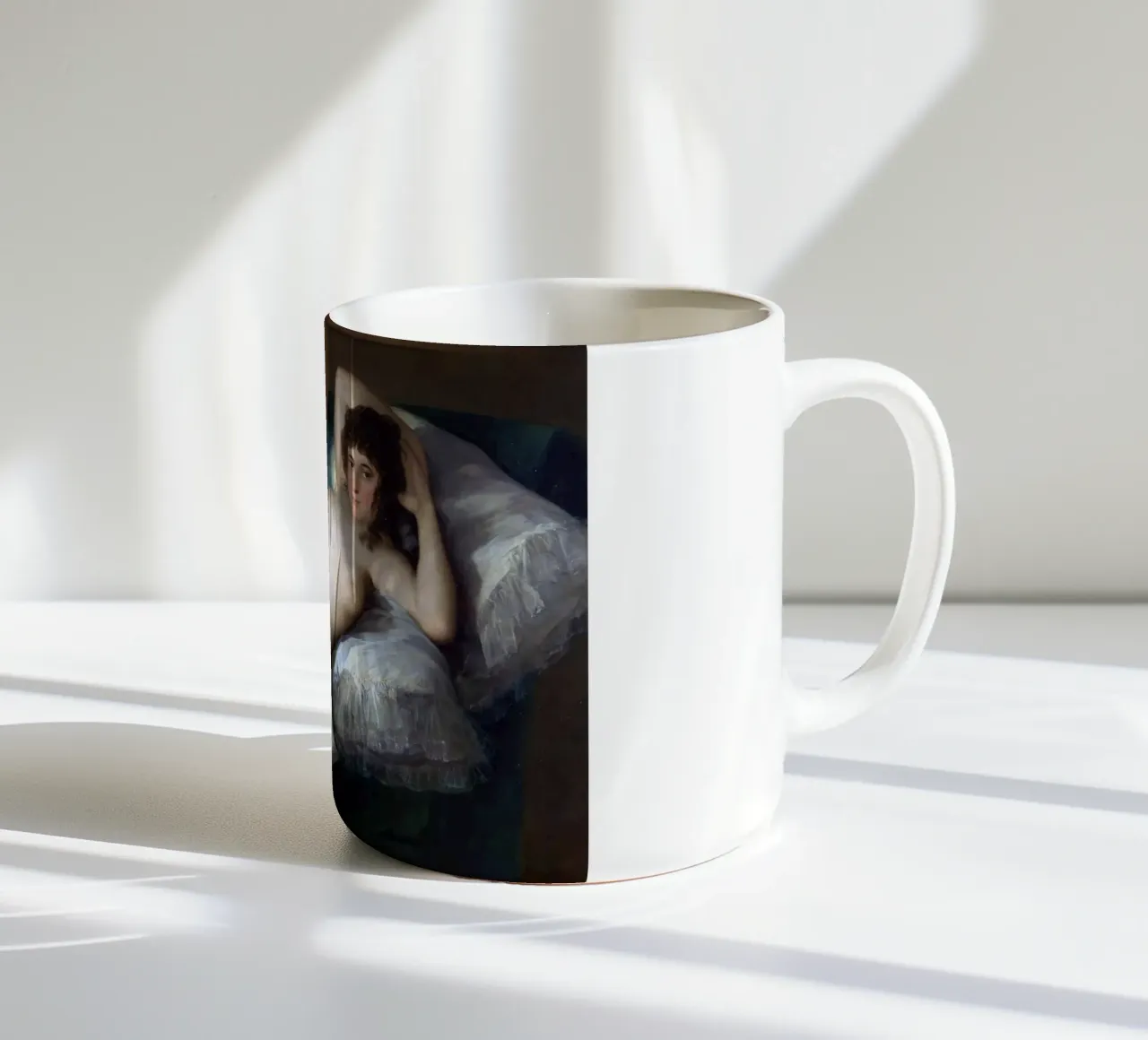 Francisco de Goya La Maja nuda tazza in ceramica da 50 masterpieces