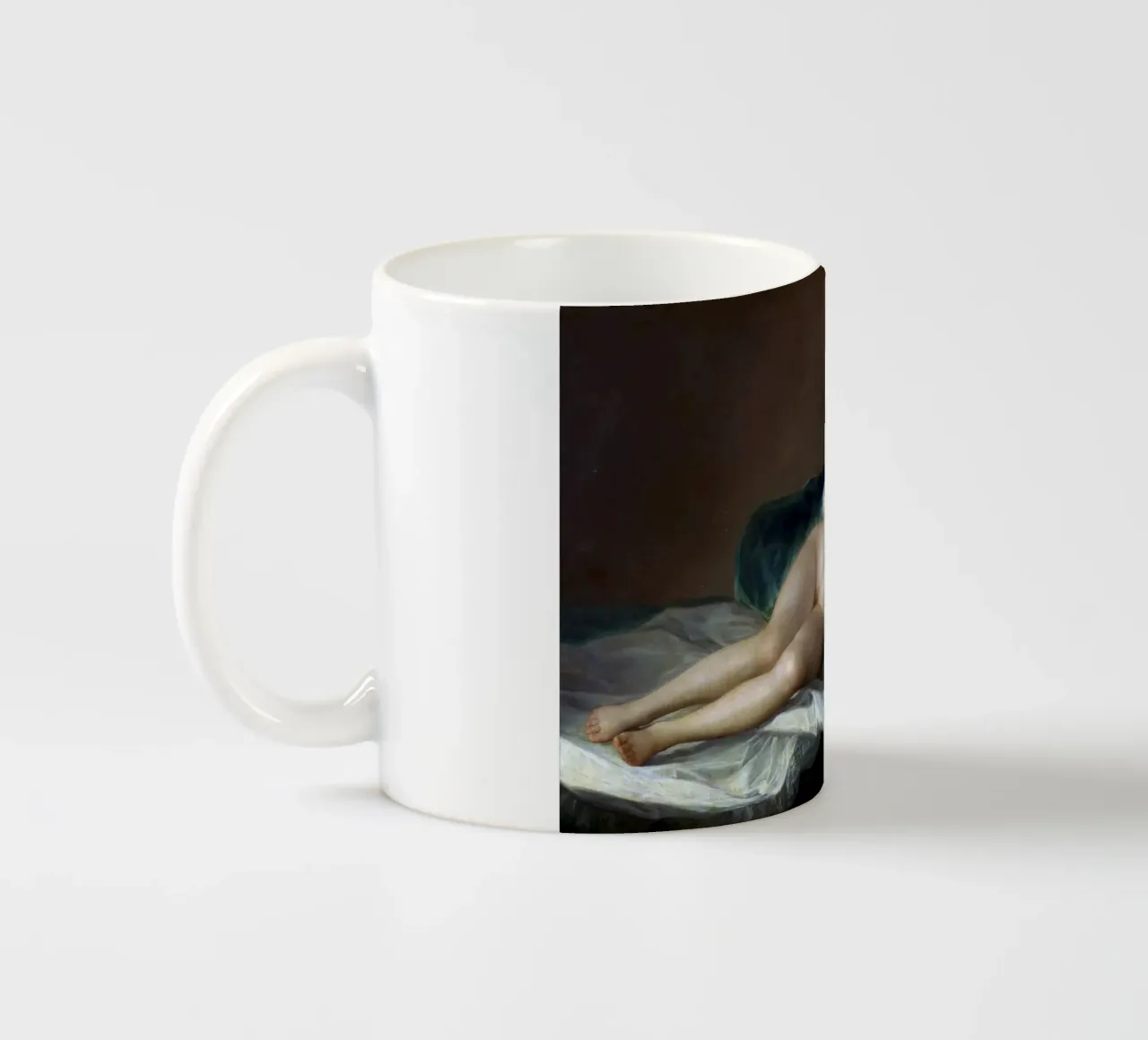 Francisco de Goya La Maja nuda tazza in ceramica da 50 masterpieces