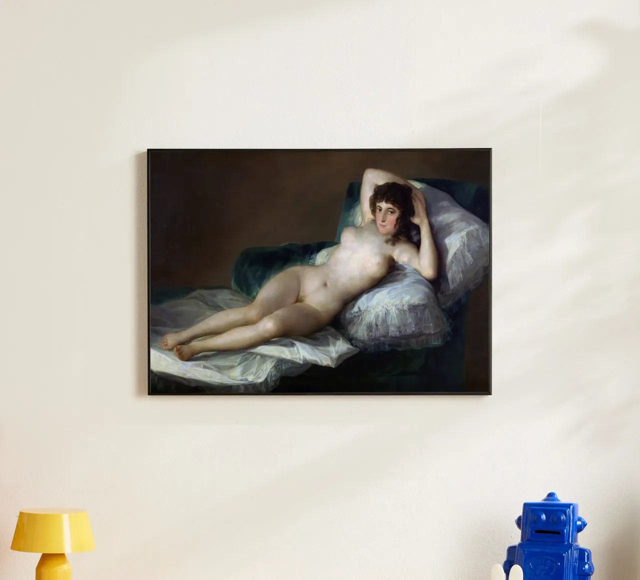 Francisco de Goya The Naked Maja forex plate by 50 masterpieces