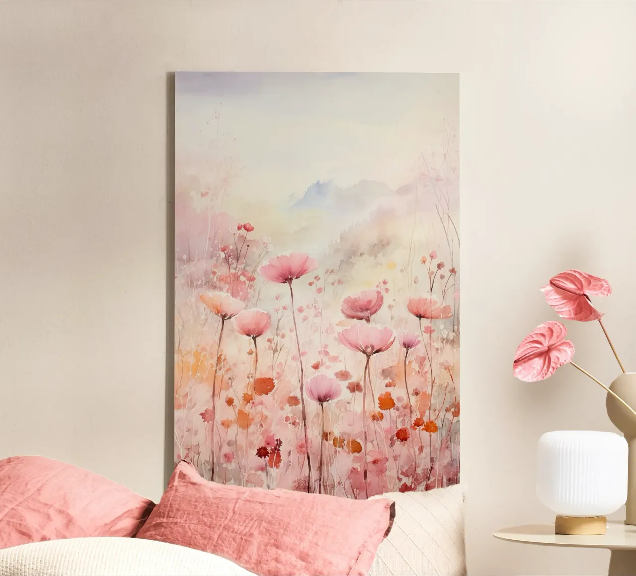 Wandkunst von Imagine Leinwand mit Schattenfugenrahmen von Imagine
